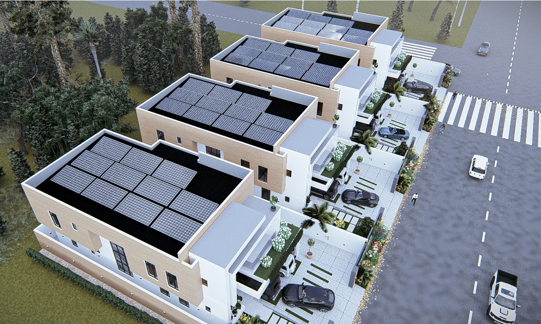 Araoluwa Solar City - Aerial